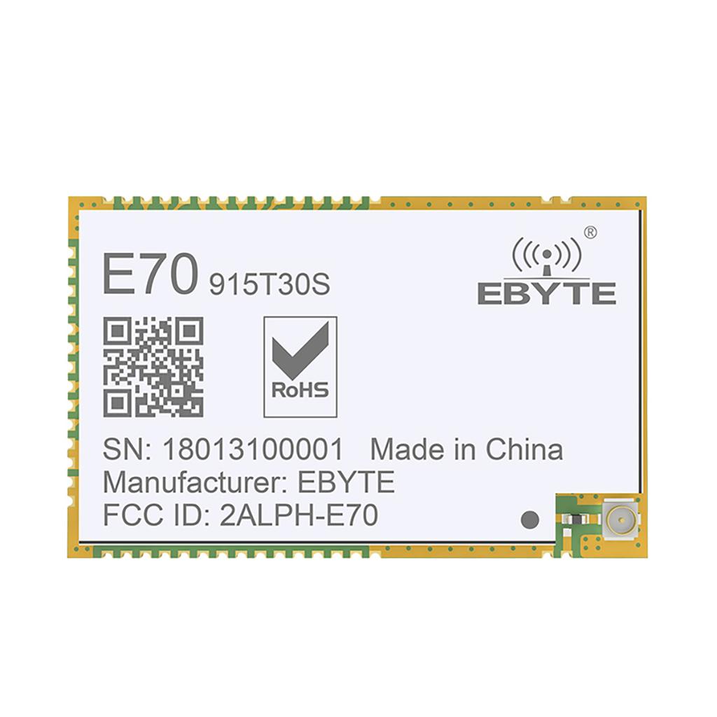 E70-915T30S-CC1310-1W-SoC-SMD-UART-915MHz-Interference-Wireless-RF-Module