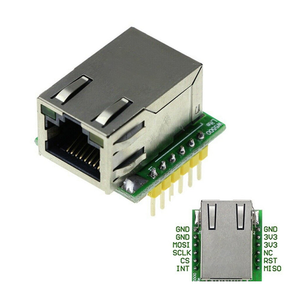 W5500 Chip New SPI to LAN Ethernet Converter Module