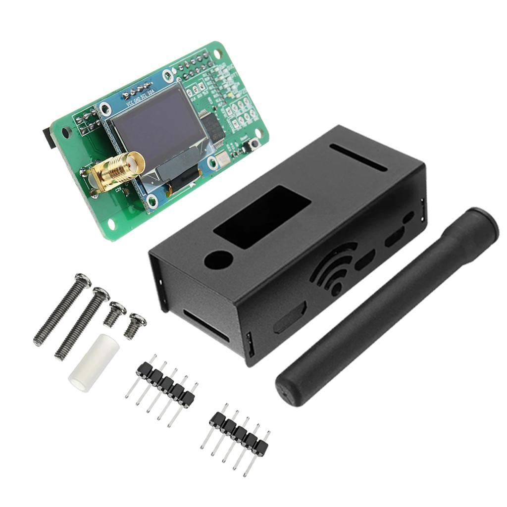 DIY-Set-Parts-OLED-&-Shell-&-Antenna-Black-fits-Raspberry-Pi-XR103-Support