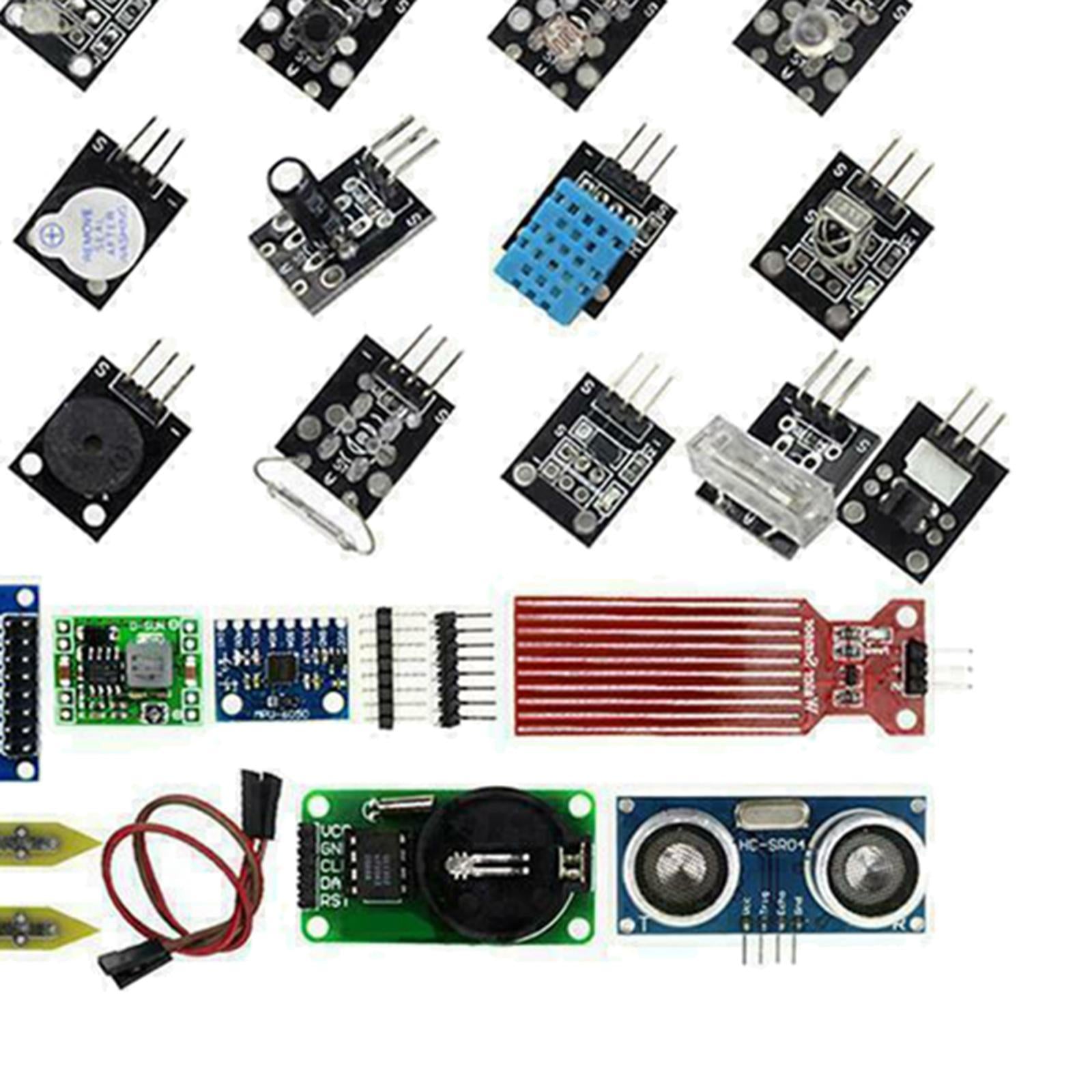 NEW-Upgraded-Version-45pcs-Sensor-Modules-Starter-Kit-for-Computer-Accs-Boxed