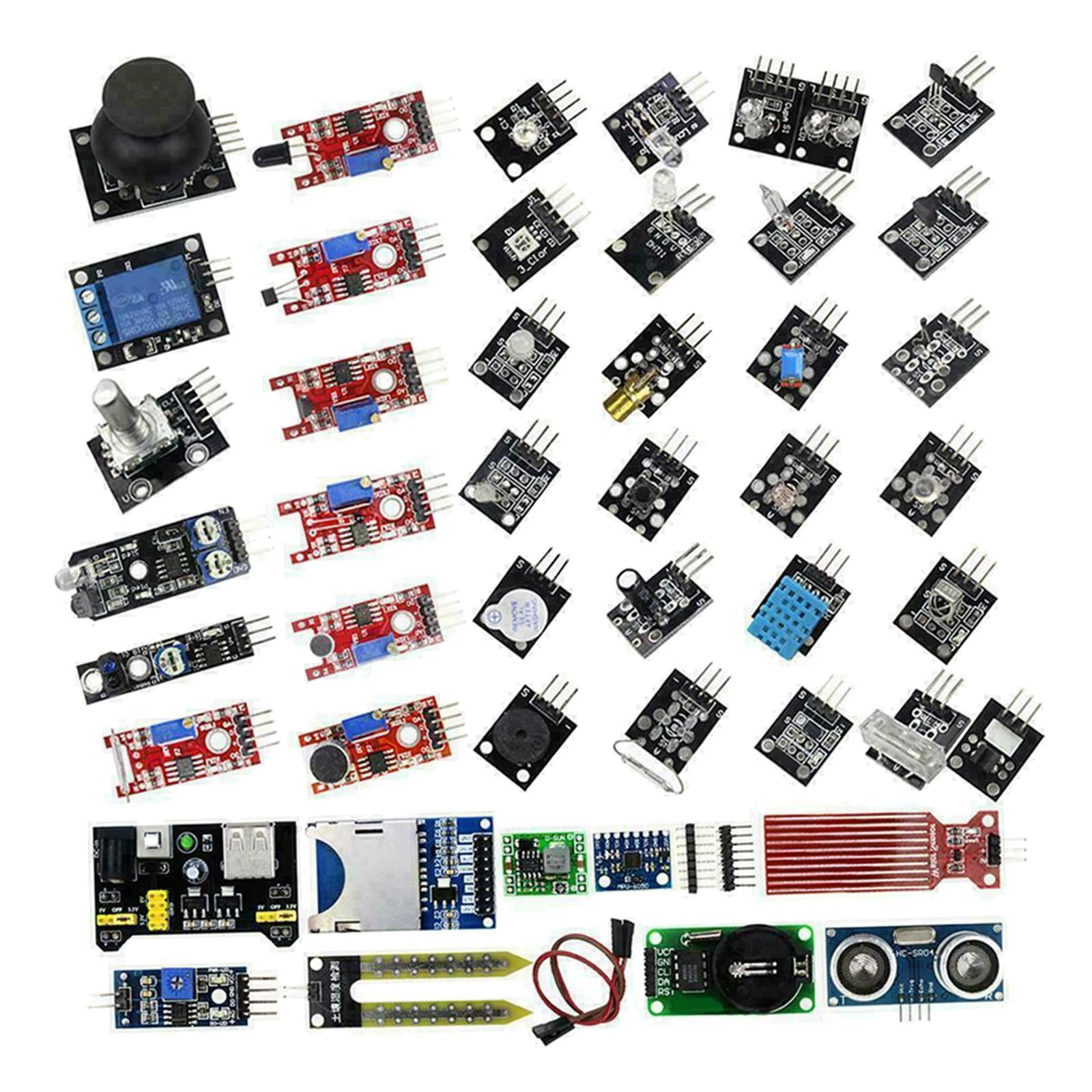 NEW-Upgraded-Version-45pcs-Sensor-Modules-Starter-Kit-for-Computer-Accs-Boxed