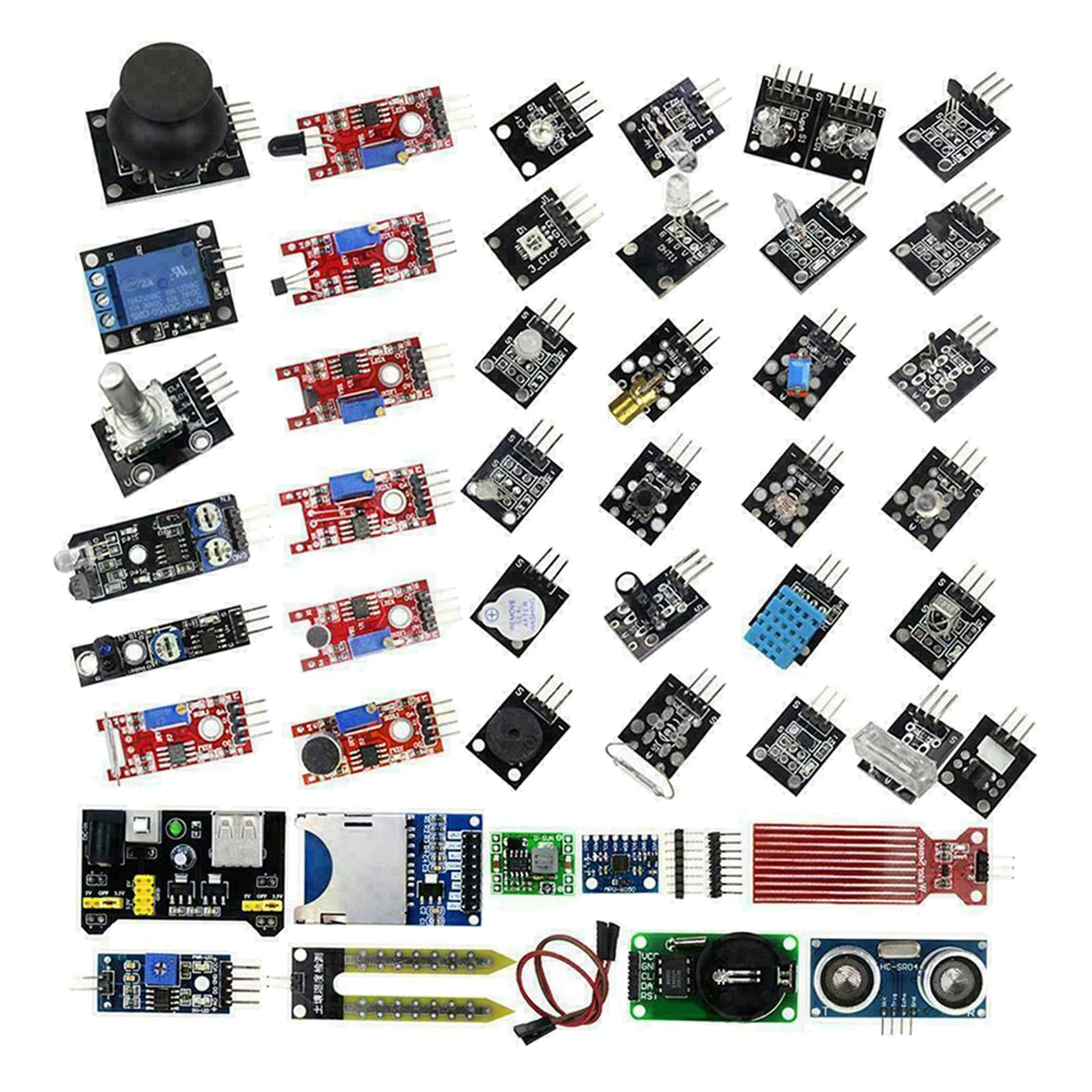 NEW-Upgraded-Version-45pcs-Sensor-Modules-Starter-Kit-for-Computer-Accs-Boxed