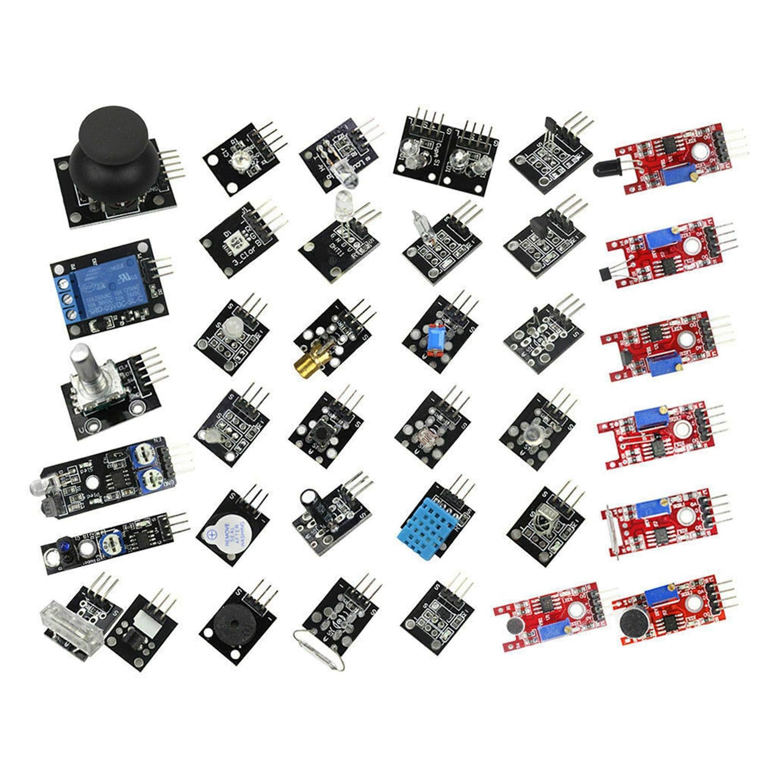 NEW-Upgraded-Version-45pcs-Sensor-Modules-Starter-Kit-for-Computer-Accs-Boxed