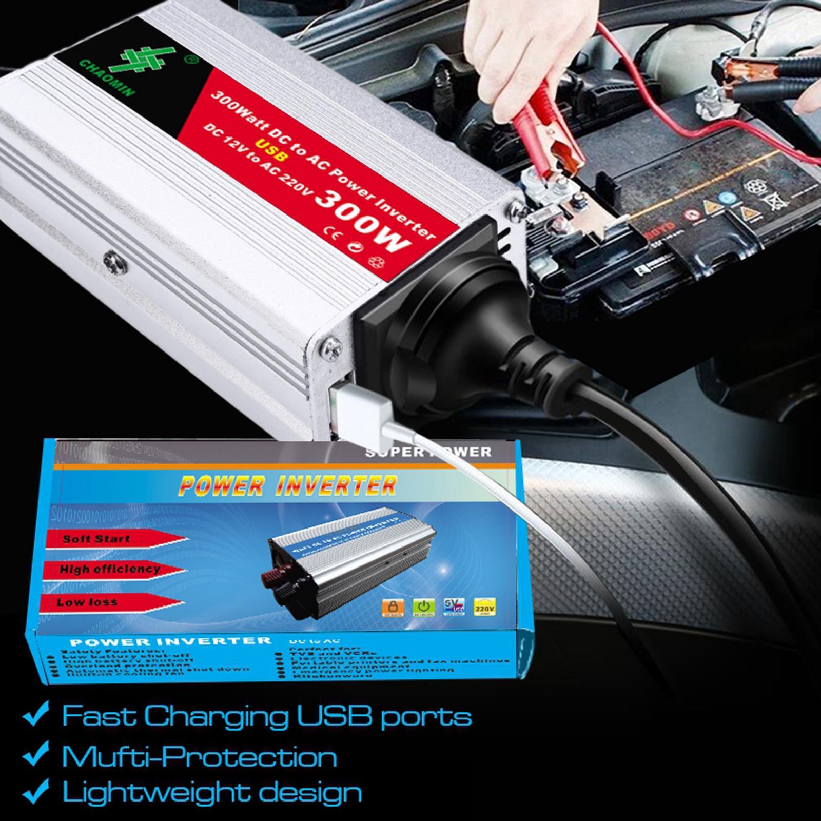 Pure Sine Wave power Inverter 10~15V DC to AC 220V Style 1