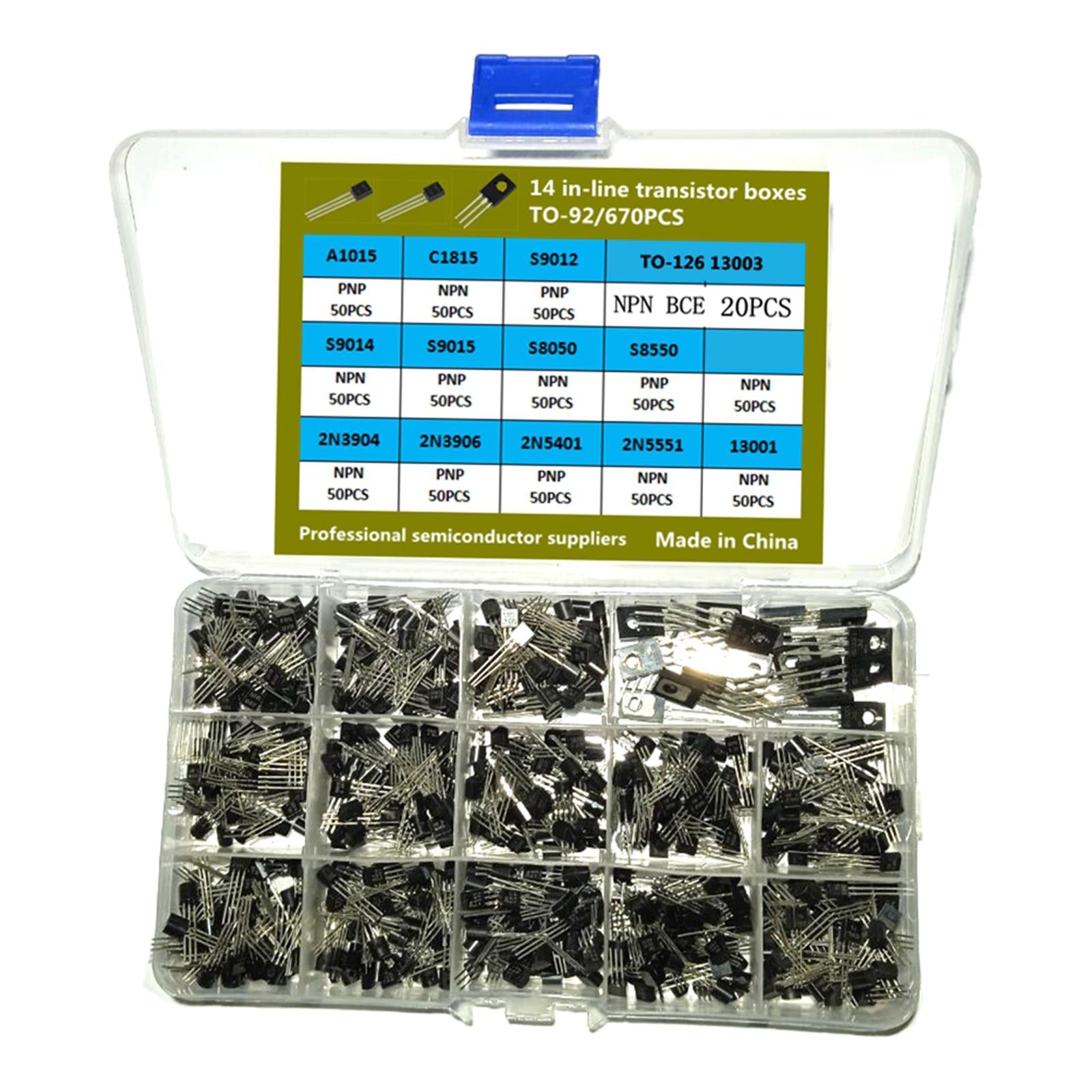 670-Pieces-Transistor-Kit-Accessories-for-Electronic-Projects