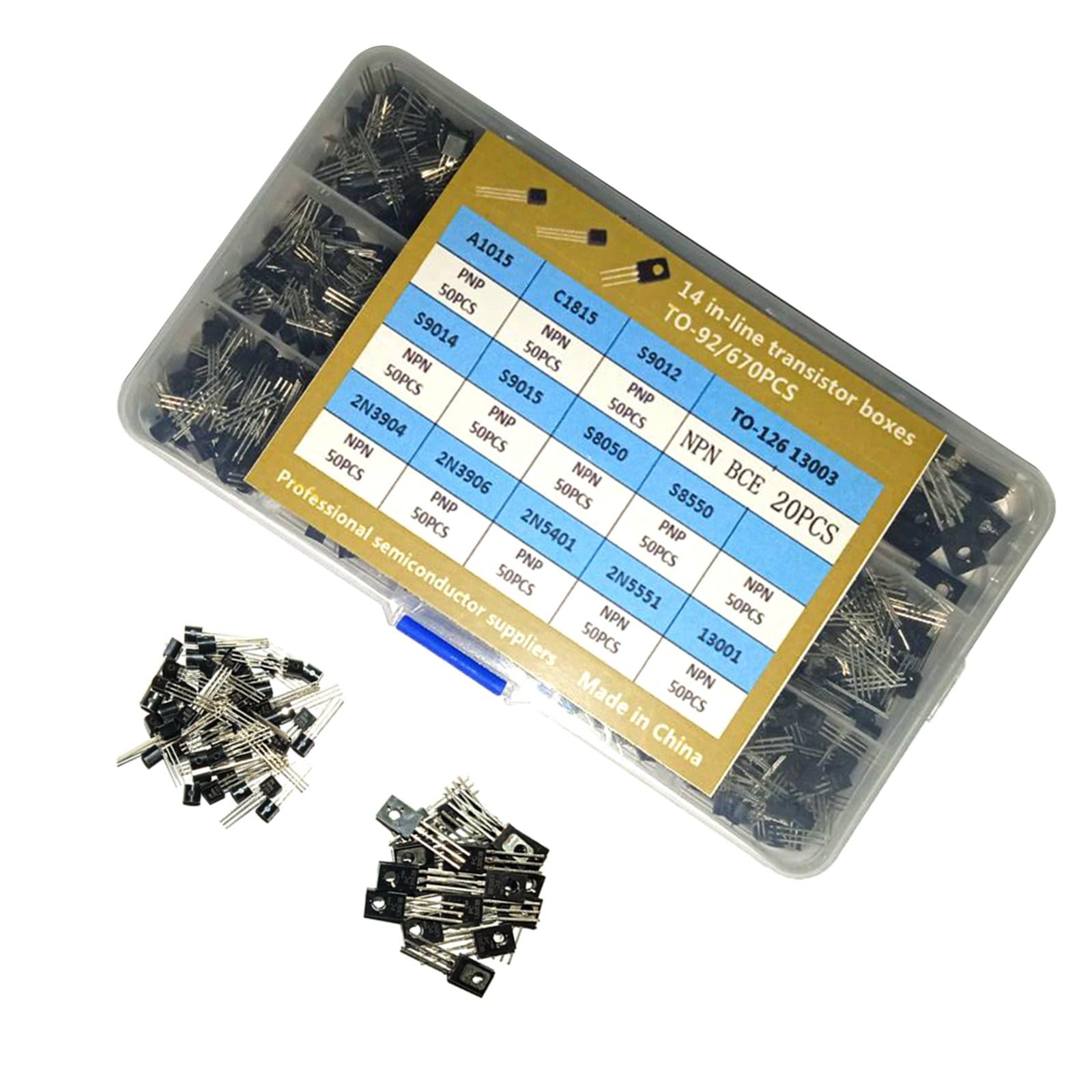 670-Pieces-Transistor-Kit-Accessories-for-Electronic-Projects