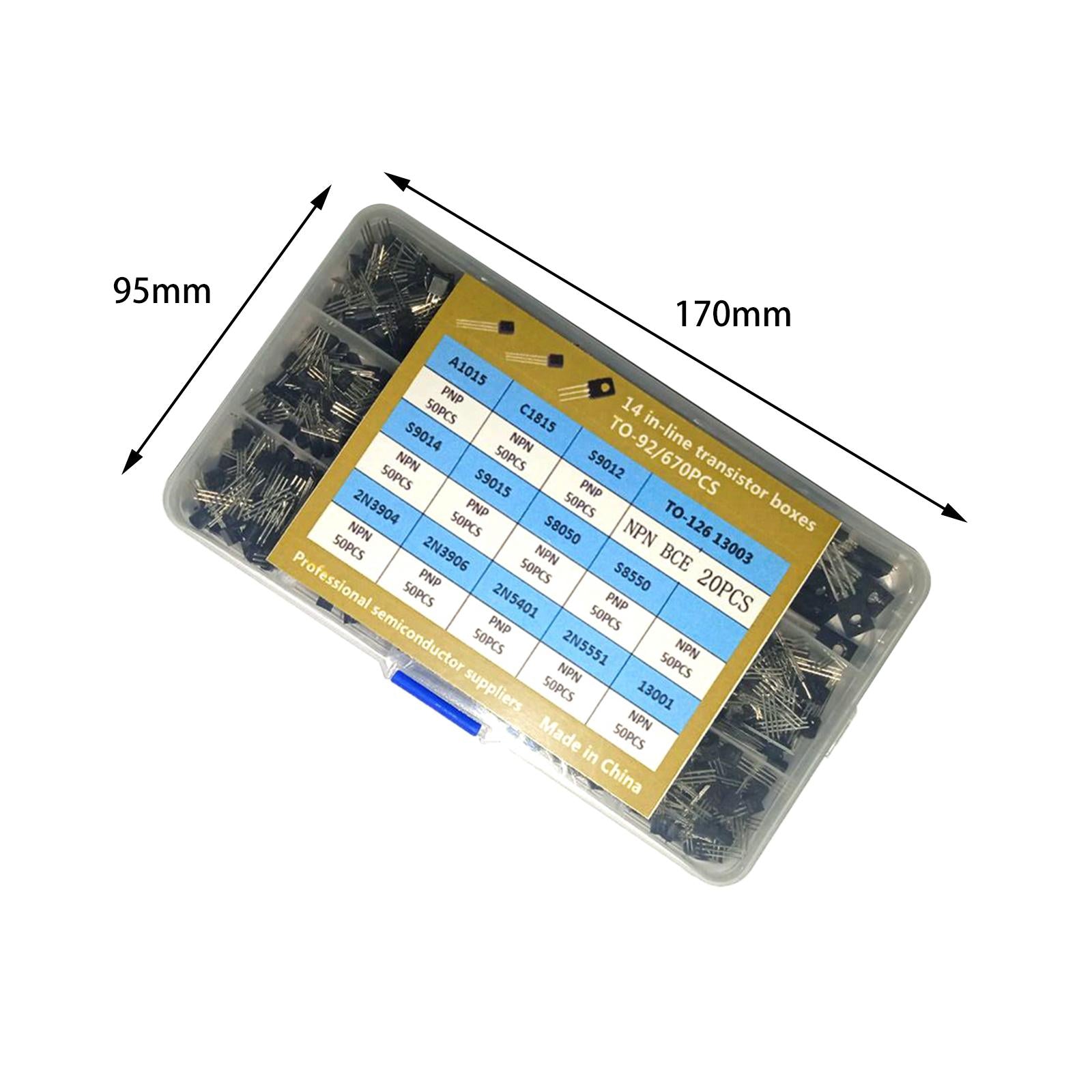 670-Pieces-Transistor-Kit-Accessories-for-Electronic-Projects