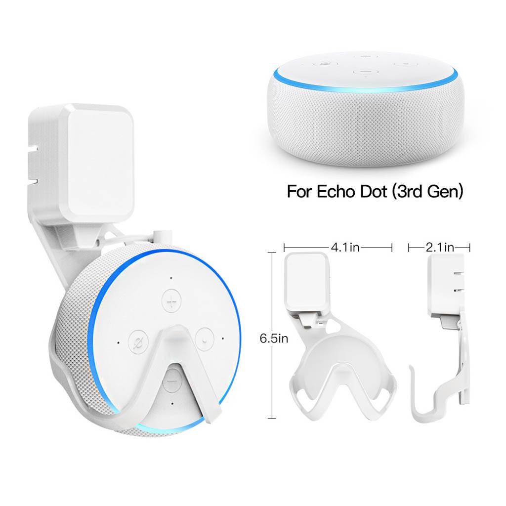 Wall-Mount-Hanger-Bracket-for-Echo-Dot-3-Smart-Speakers-Amazon-Accessories