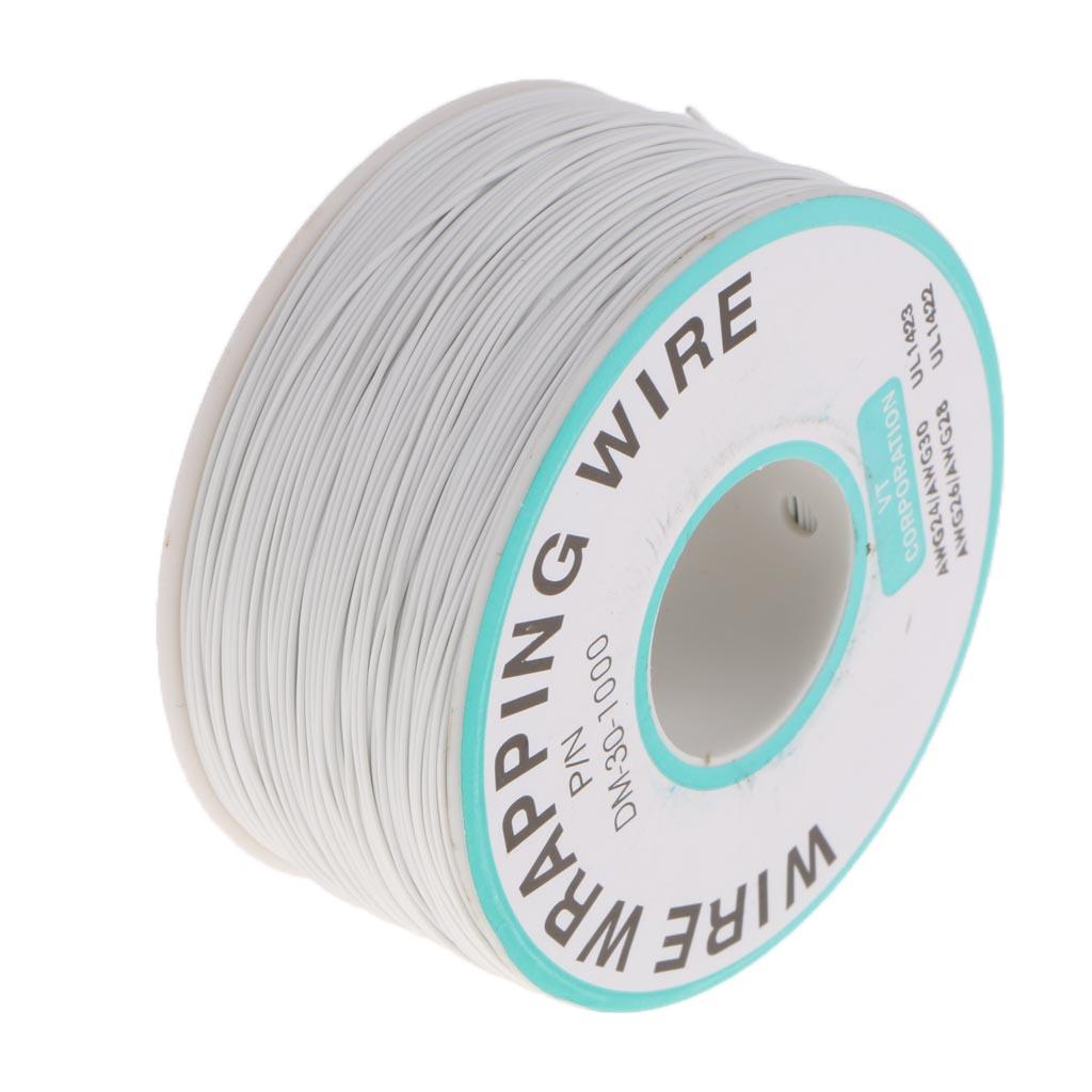 70mm-Wire-Wrapping-Wire-Tin-Plated-Copper-Cable-for-XBOX360-PS2-WII-white