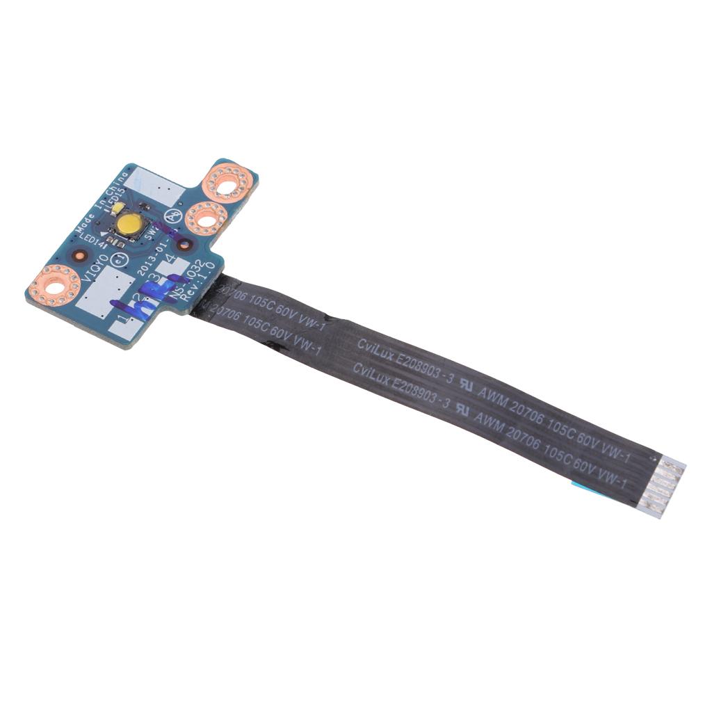 For-Lenovo-IdeaPad-15.6inch-Y510P-NS-A032-Power-Button-Board-+-Cable