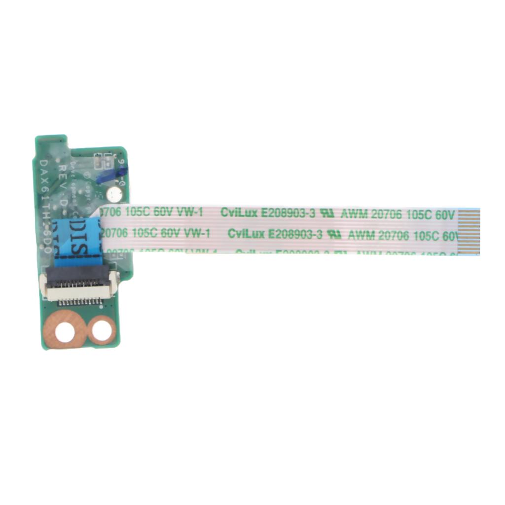 For HP ProBook 430 13.3inch G3 DAX61TH16D0 Power Button Board + Cable