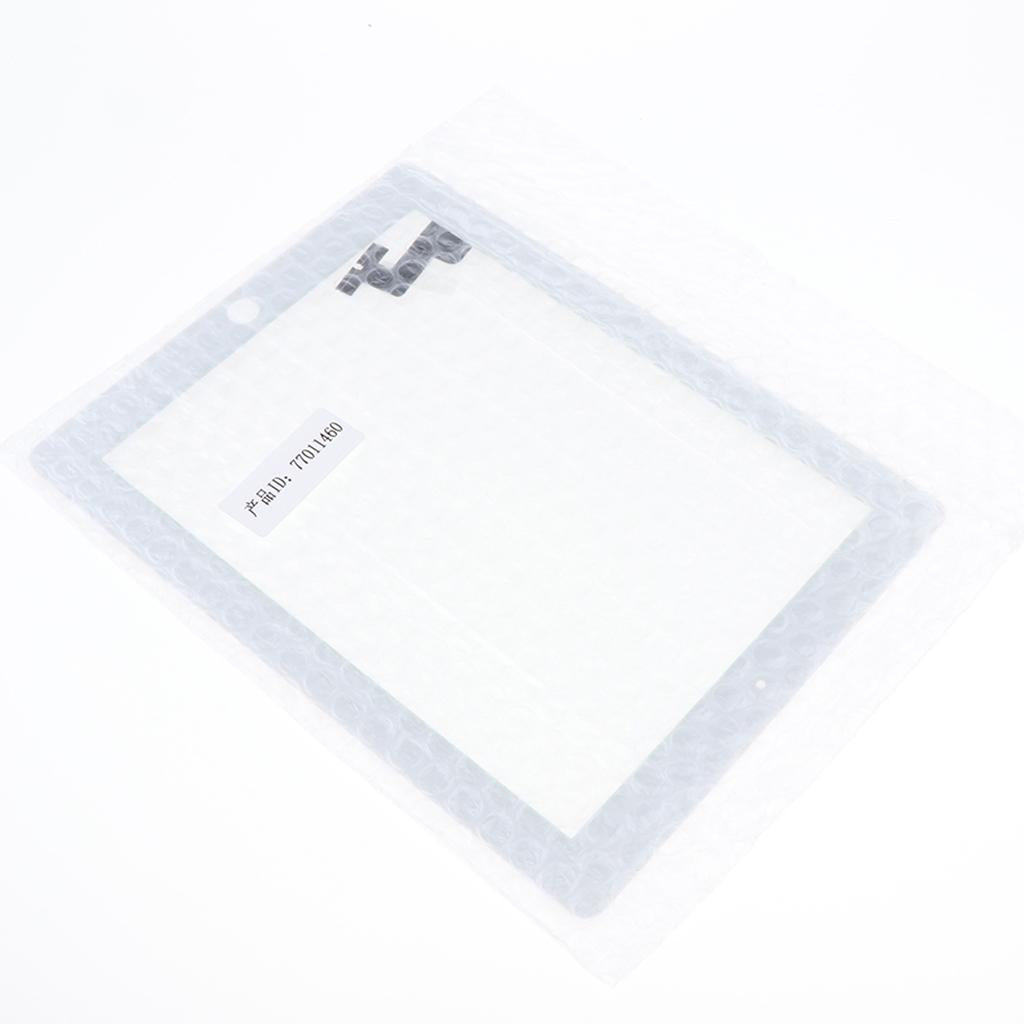 Digitizer Touch Screen Front Glass Panel Assembly for iPad 2 White