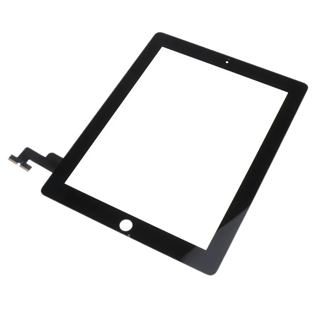 Digitizer Touch Screen Front Glass Panel Assembly for iPad 2 Black