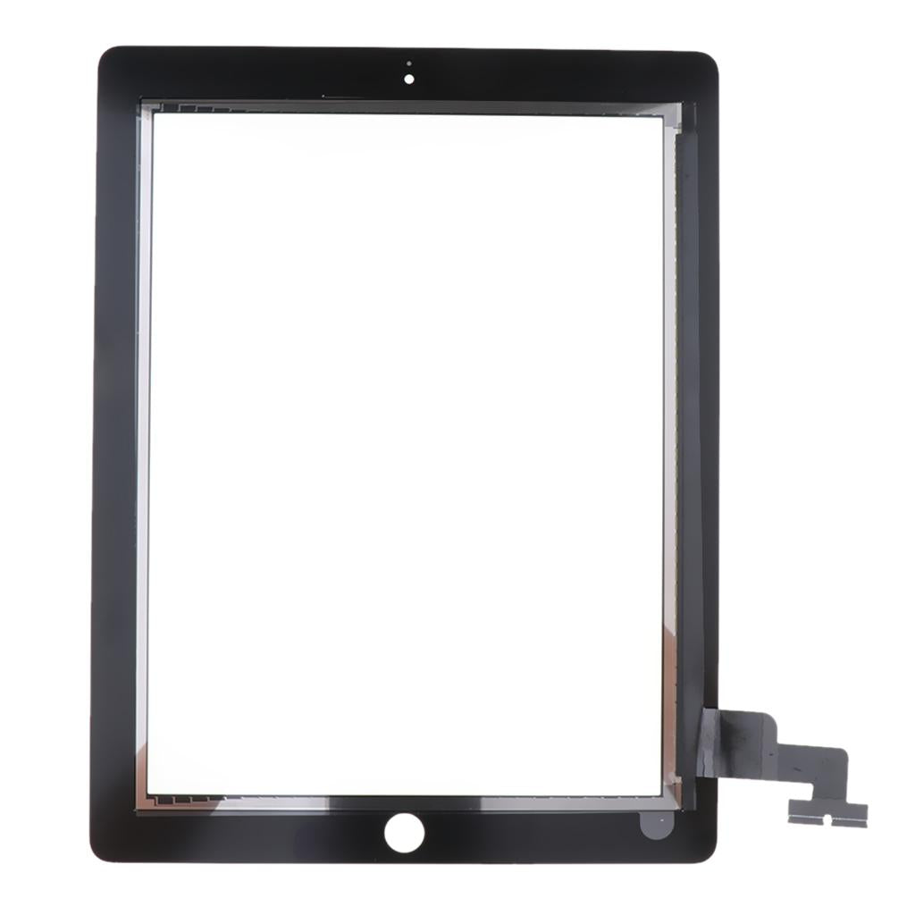 Digitizer Touch Screen Front Glass Panel Assembly for iPad 2 Black