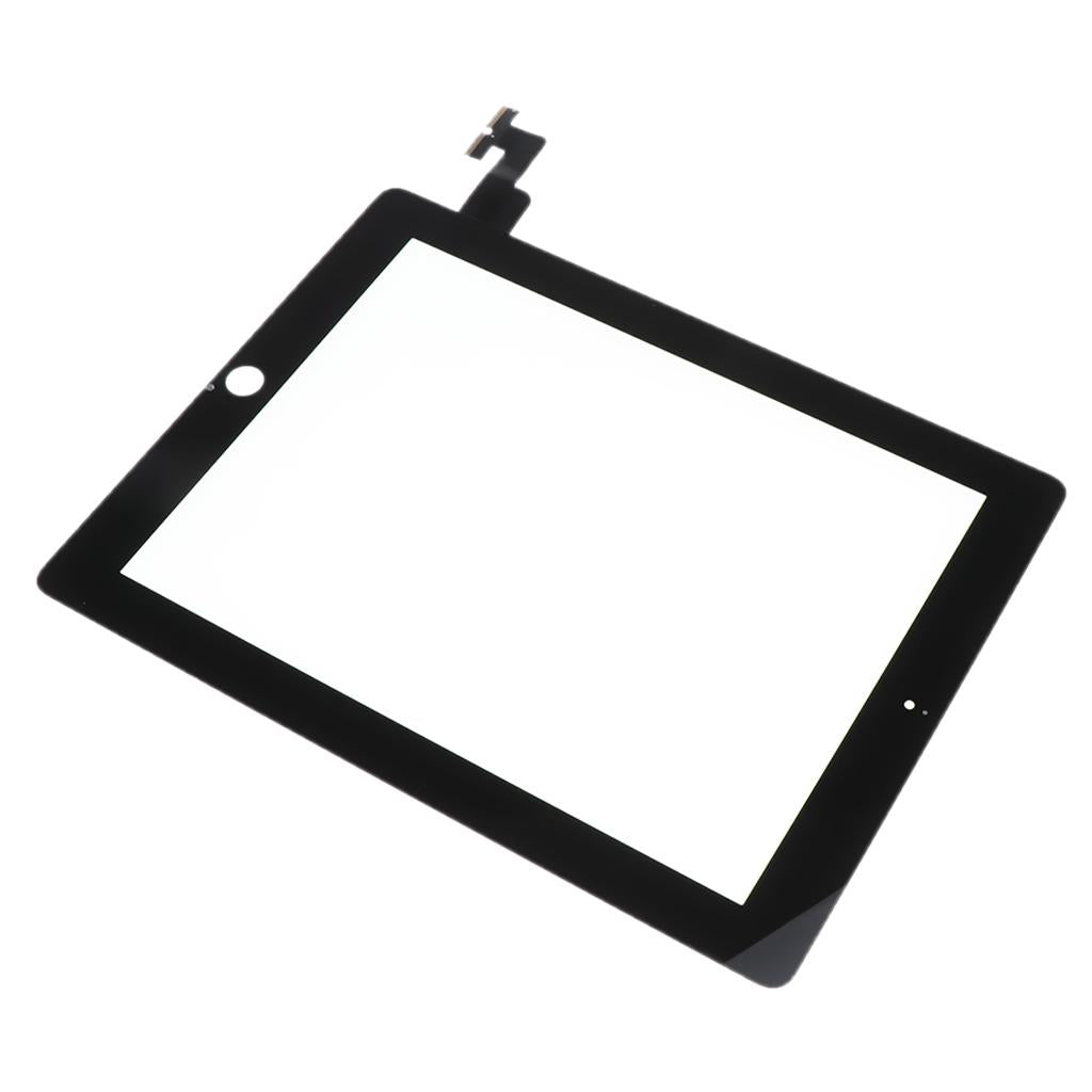 Digitizer Touch Screen Front Glass Panel Assembly for iPad 2 Black