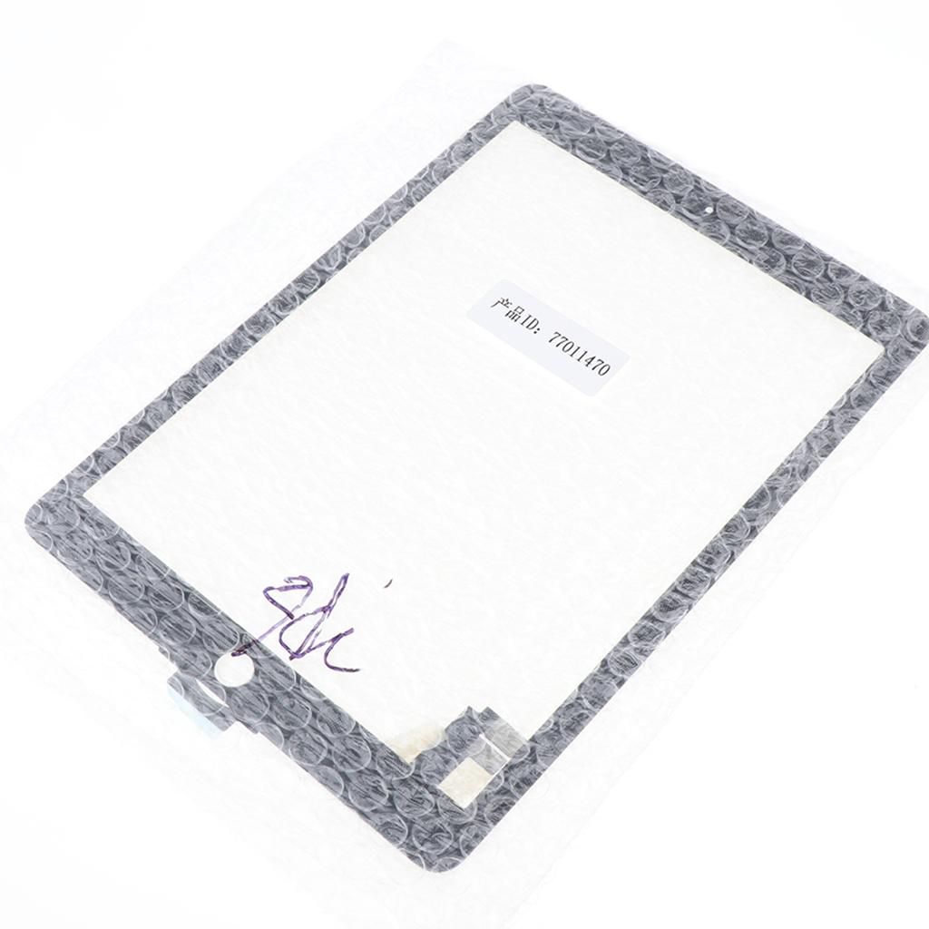 Digitizer Touch Screen Front Glass Panel Assembly for iPad 6 Air 2 Black