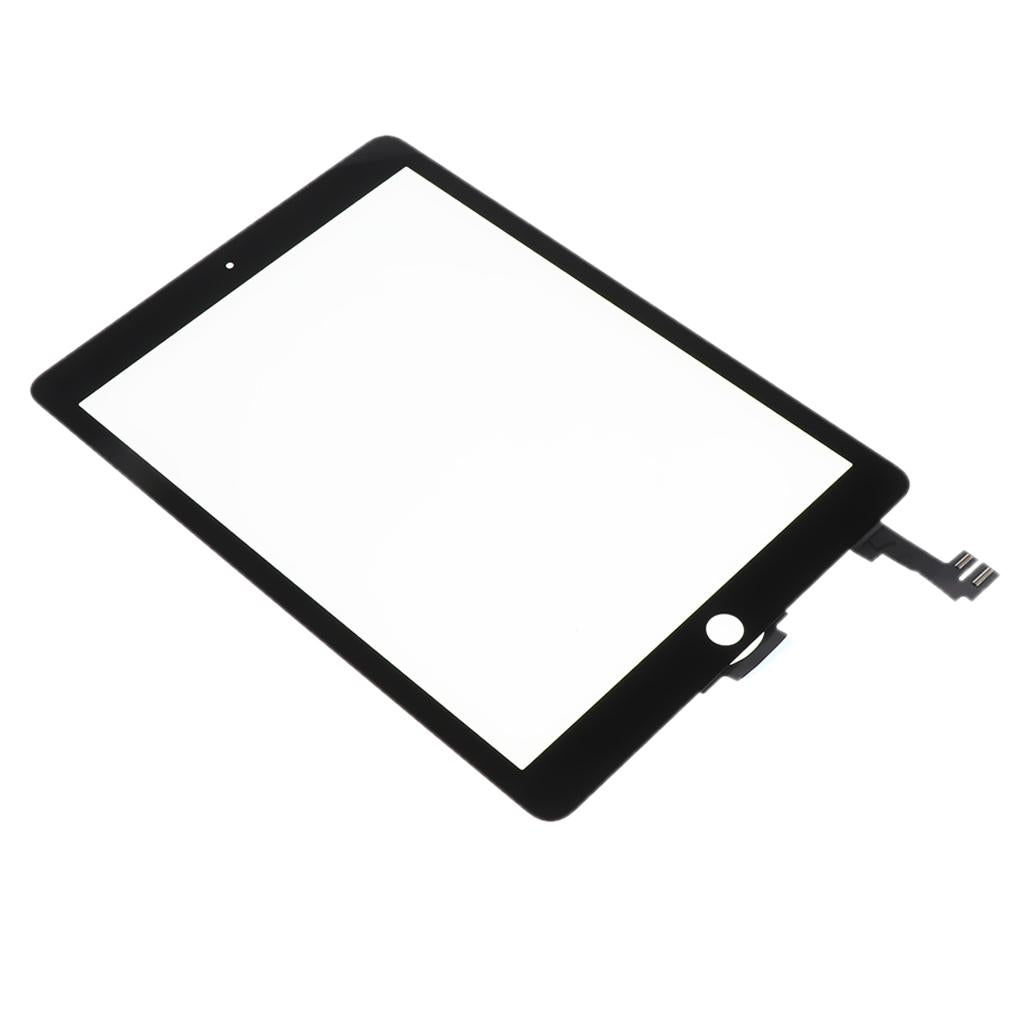 Digitizer Touch Screen Front Glass Panel Assembly for iPad 6 Air 2 Black