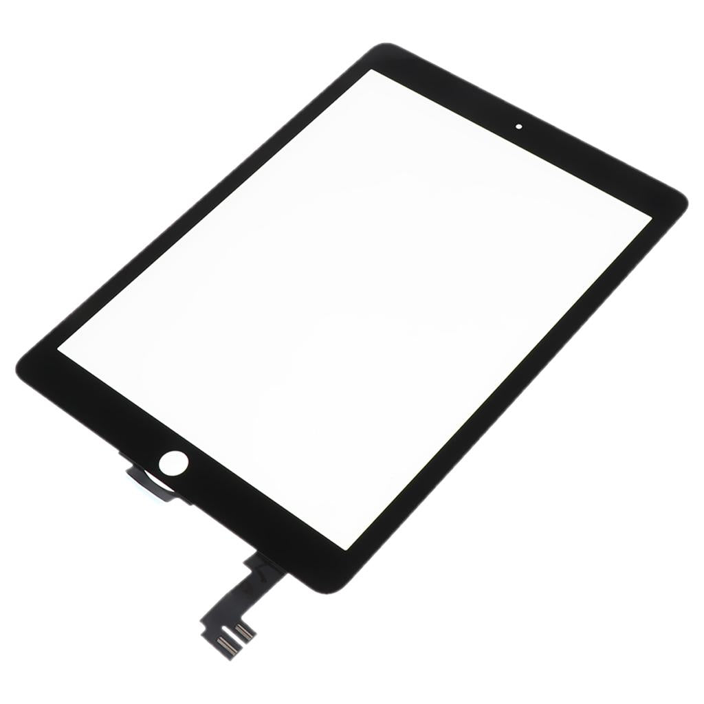 Digitizer Touch Screen Front Glass Panel Assembly for iPad 6 Air 2 Black