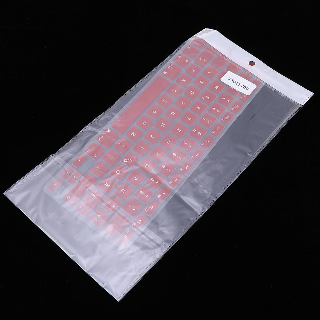 German Phonetic Keyboard Protective Film for 13/15inch Macbook   red