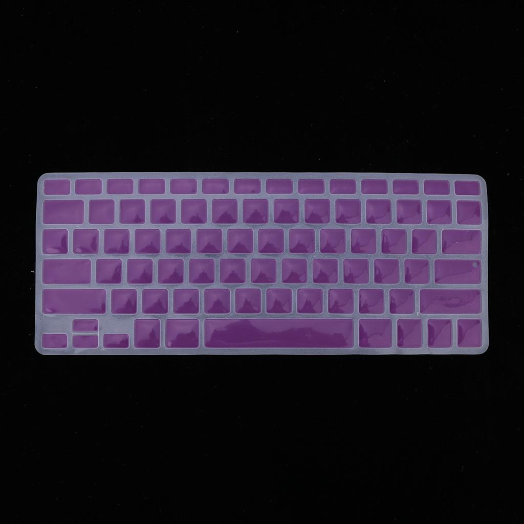 German Phonetic Keyboard Protective Film for 13/15inch Macbook   purple