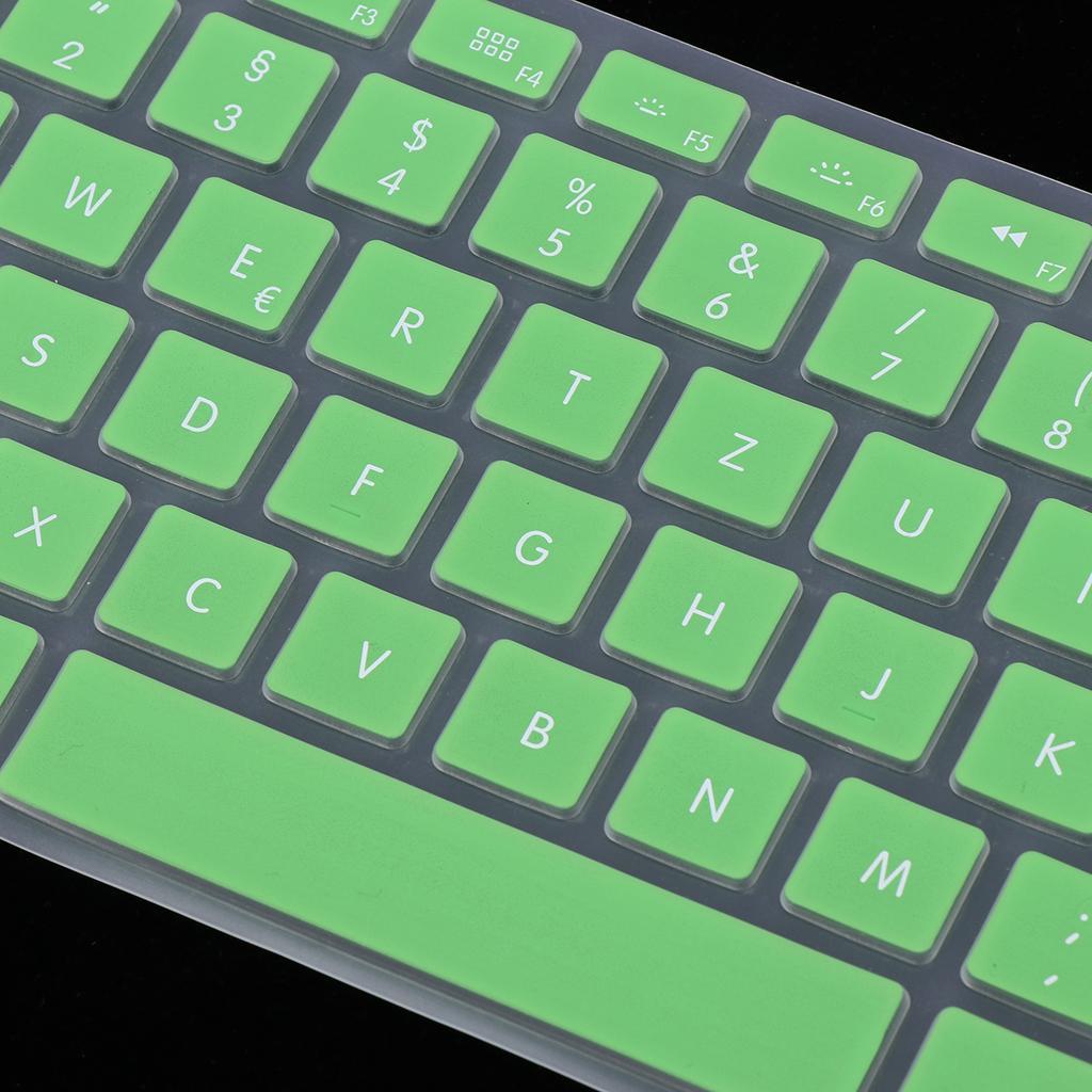 German Phonetic Keyboard Protective Film for 13/15inch Macbook   green