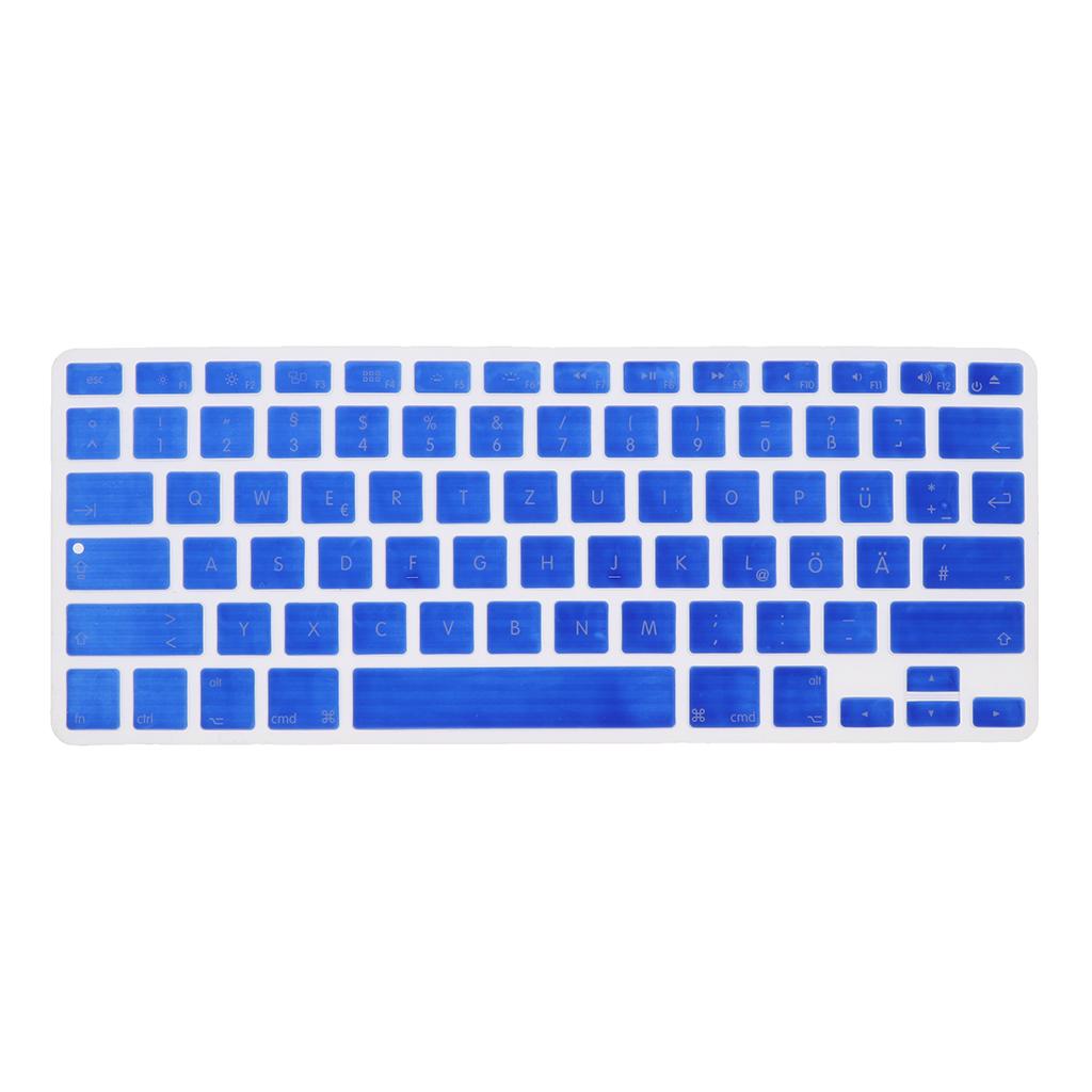 German Phonetic Keyboard Protective Film for 13/15inch Macbook   blue