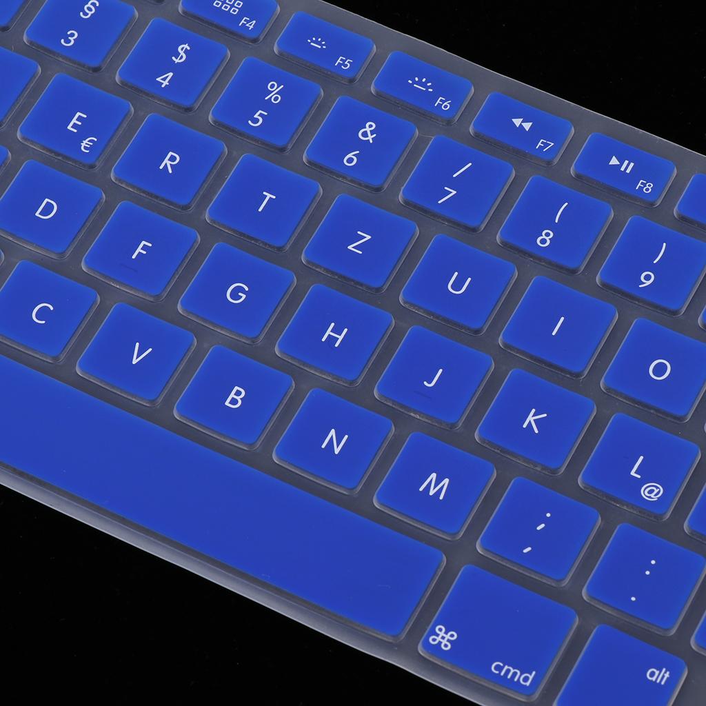 German Phonetic Keyboard Protective Film for 13/15inch Macbook   blue