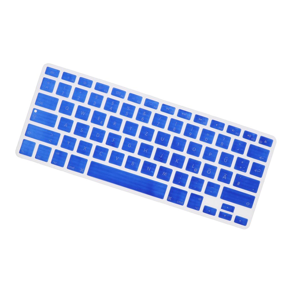 German Phonetic Keyboard Protective Film for 13/15inch Macbook   blue