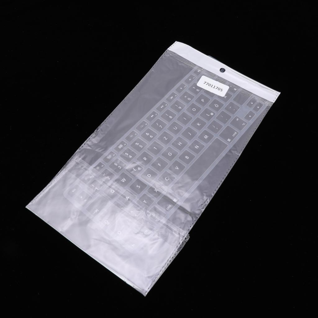 German Phonetic Keyboard Protective Film for 13/15inch Macbook   black