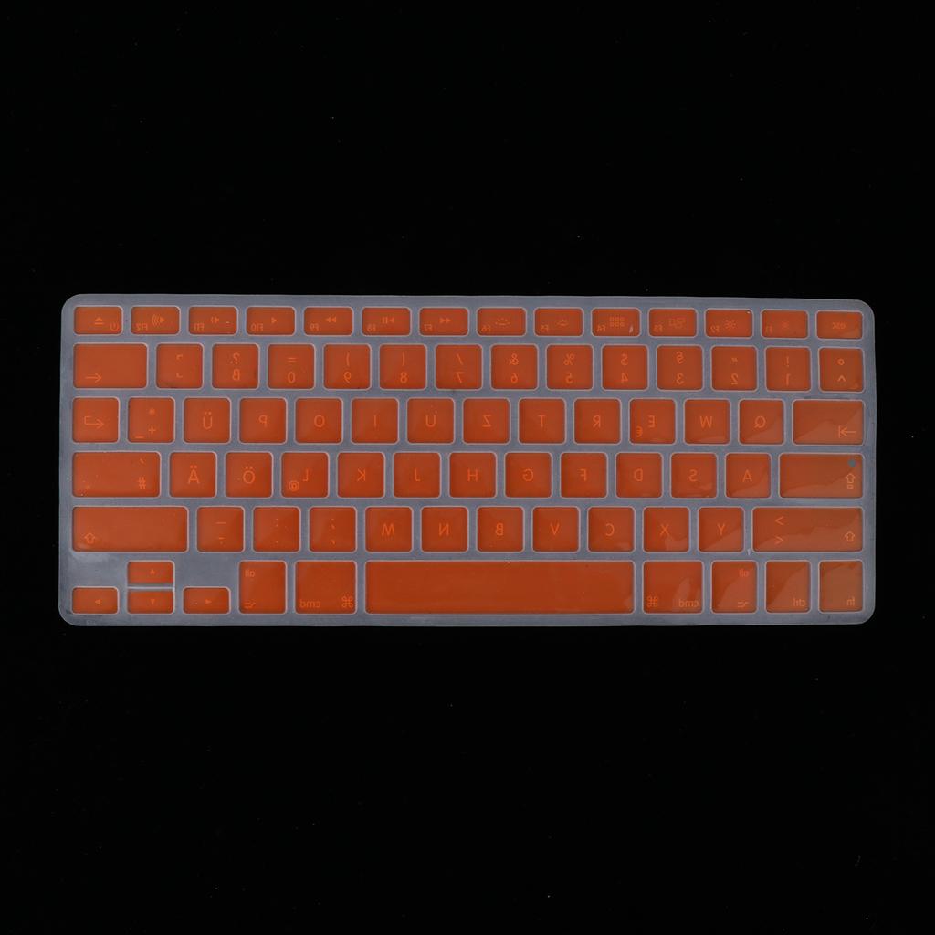 German Phonetic Keyboard Protective Film for 13/15inch Macbook   orange