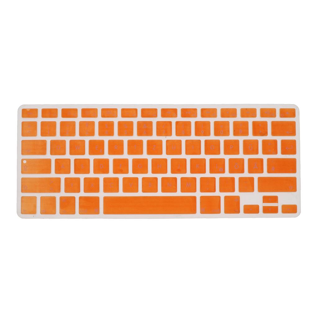 German Phonetic Keyboard Protective Film for 13/15inch Macbook   orange