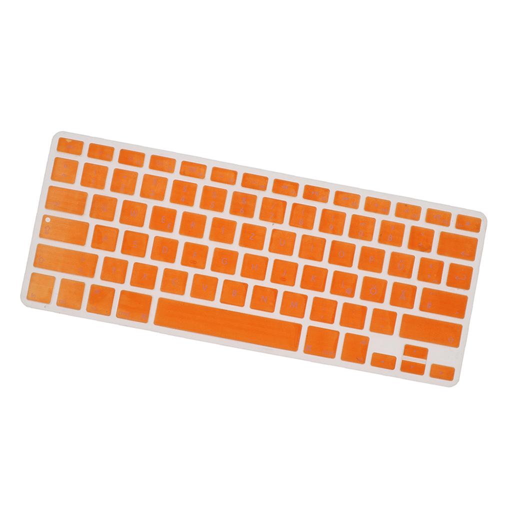 German Phonetic Keyboard Protective Film for 13/15inch Macbook   orange