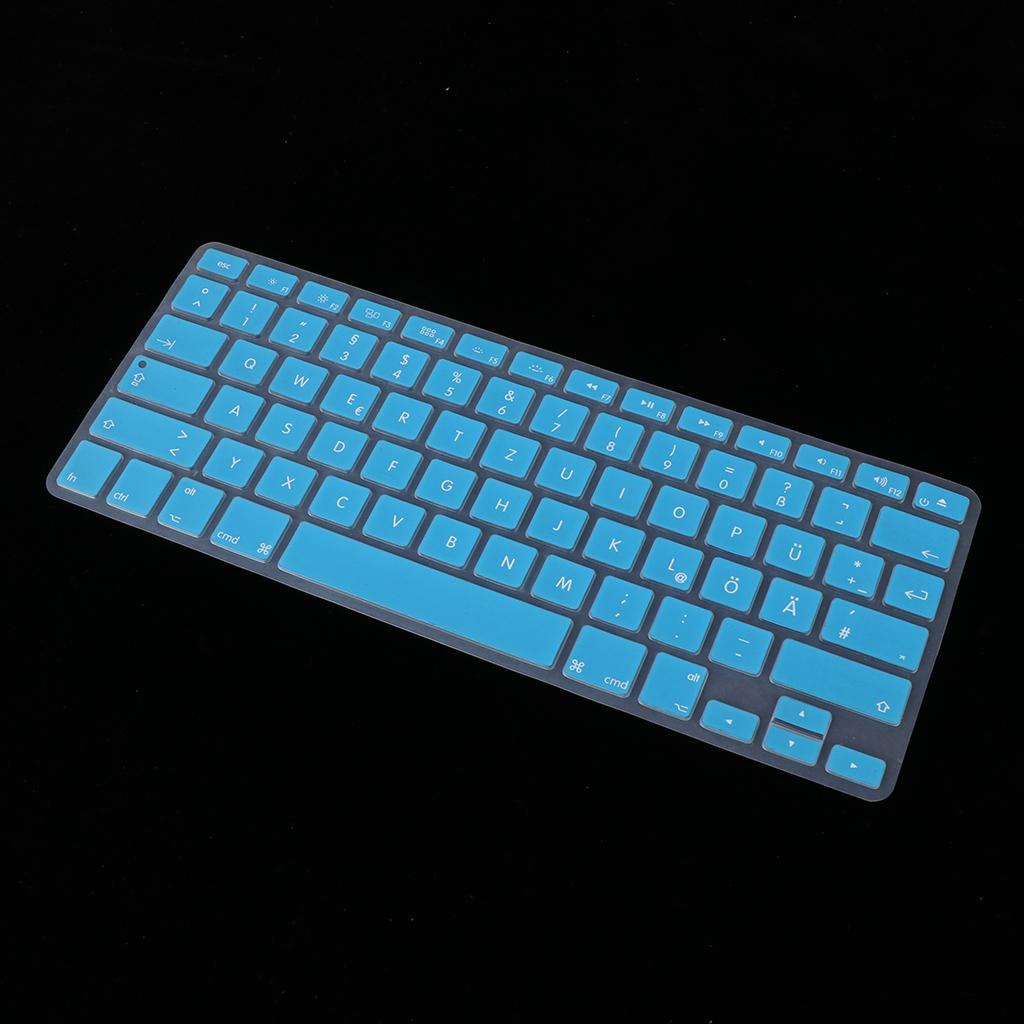 German Phonetic Keyboard Protective Film for 13/15inch Macbook   light blue