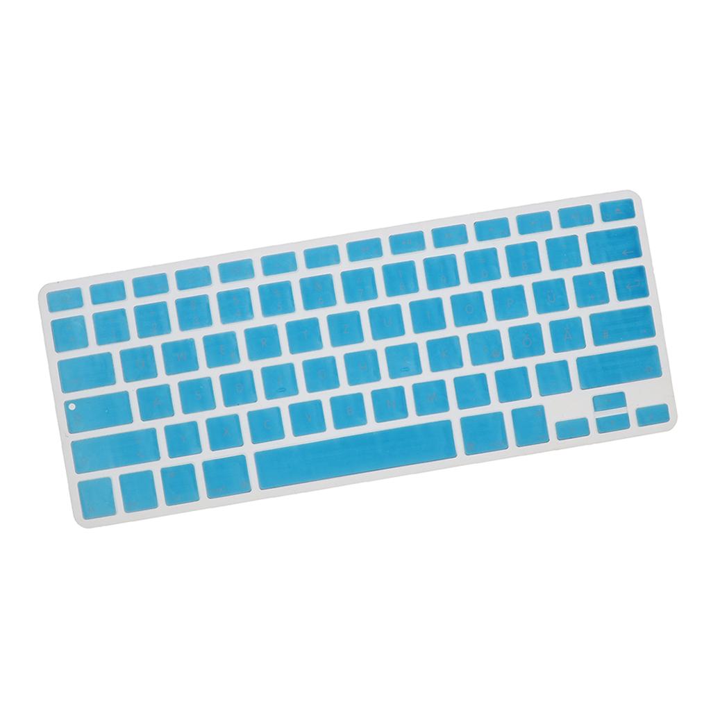 German Phonetic Keyboard Protective Film for 13/15inch Macbook   light blue