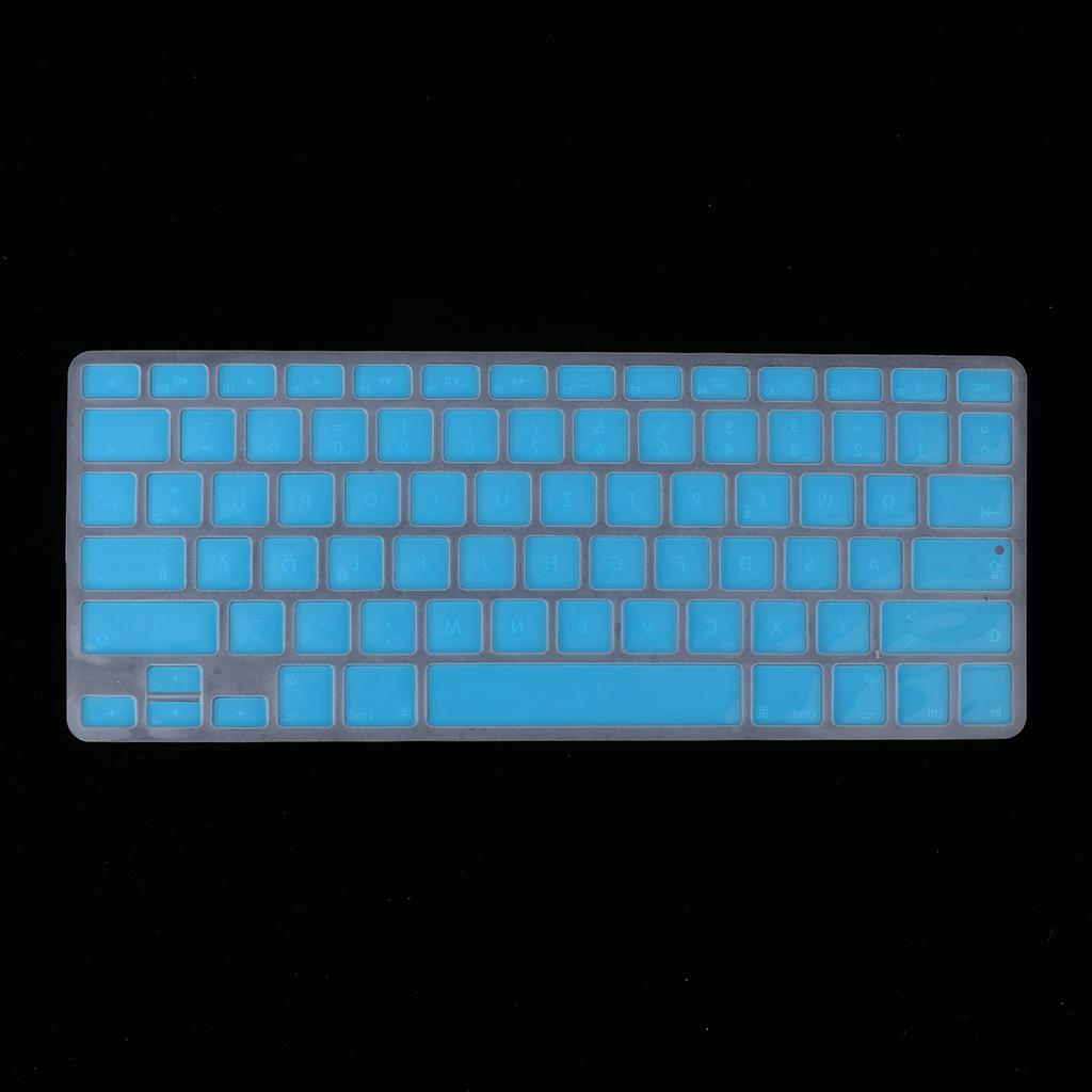 German Phonetic Keyboard Protective Film for 13/15inch Macbook   light blue