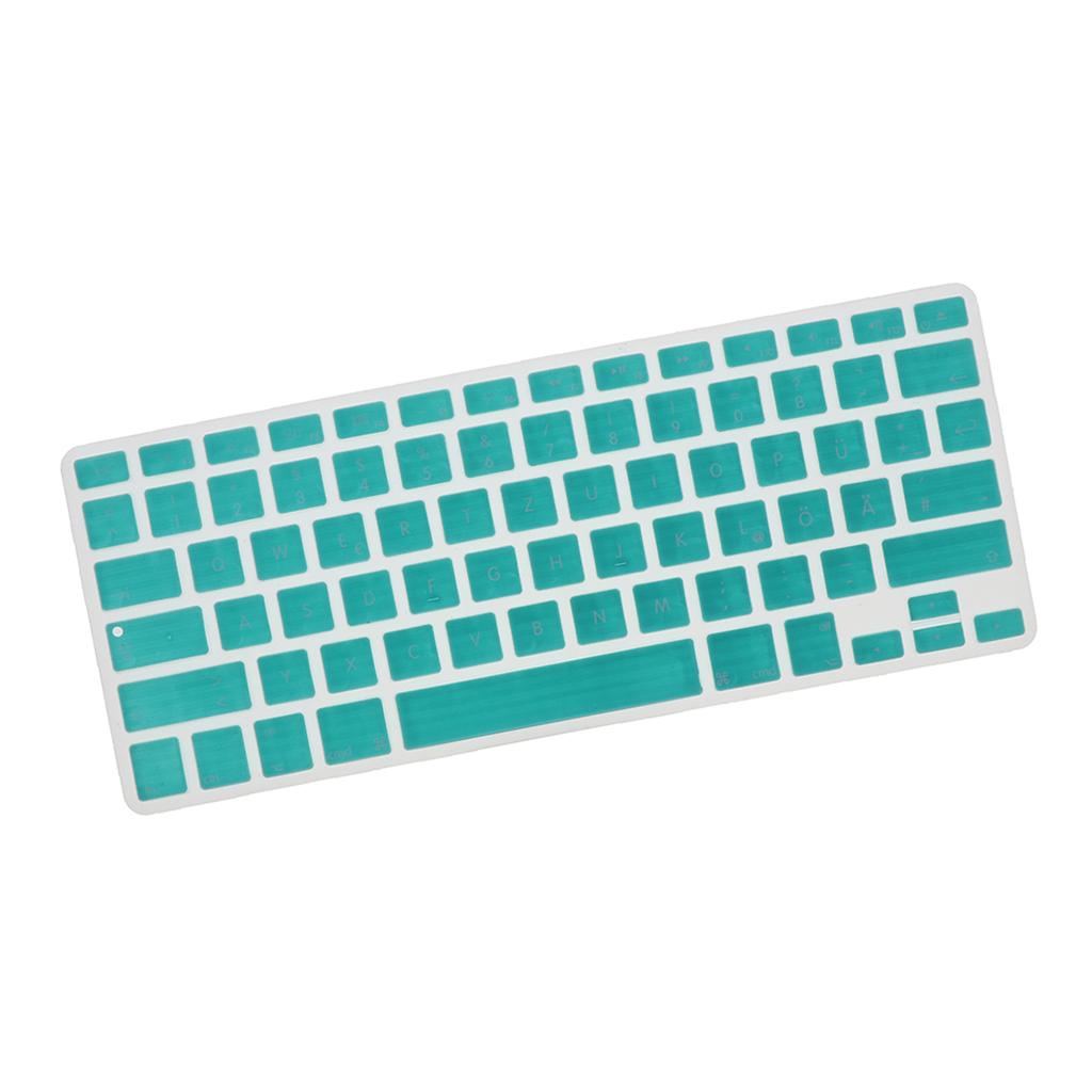 German Phonetic Keyboard Protective Film for 13/15inch Macbook   white blue