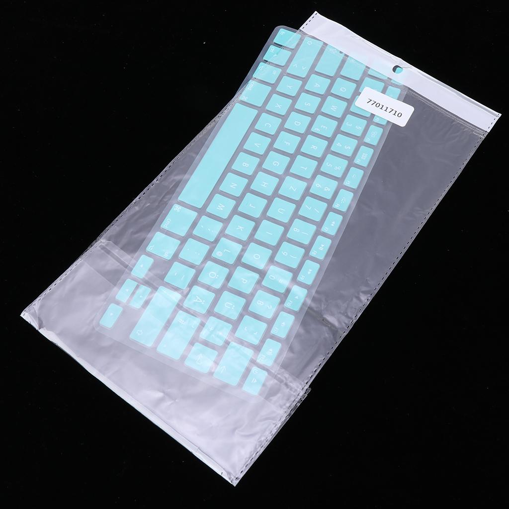 German Phonetic Keyboard Protective Film for 13/15inch Macbook   white blue