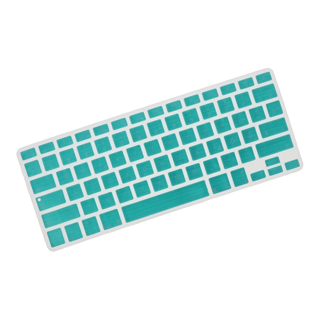 German Phonetic Keyboard Protective Film for 13/15inch Macbook   white blue