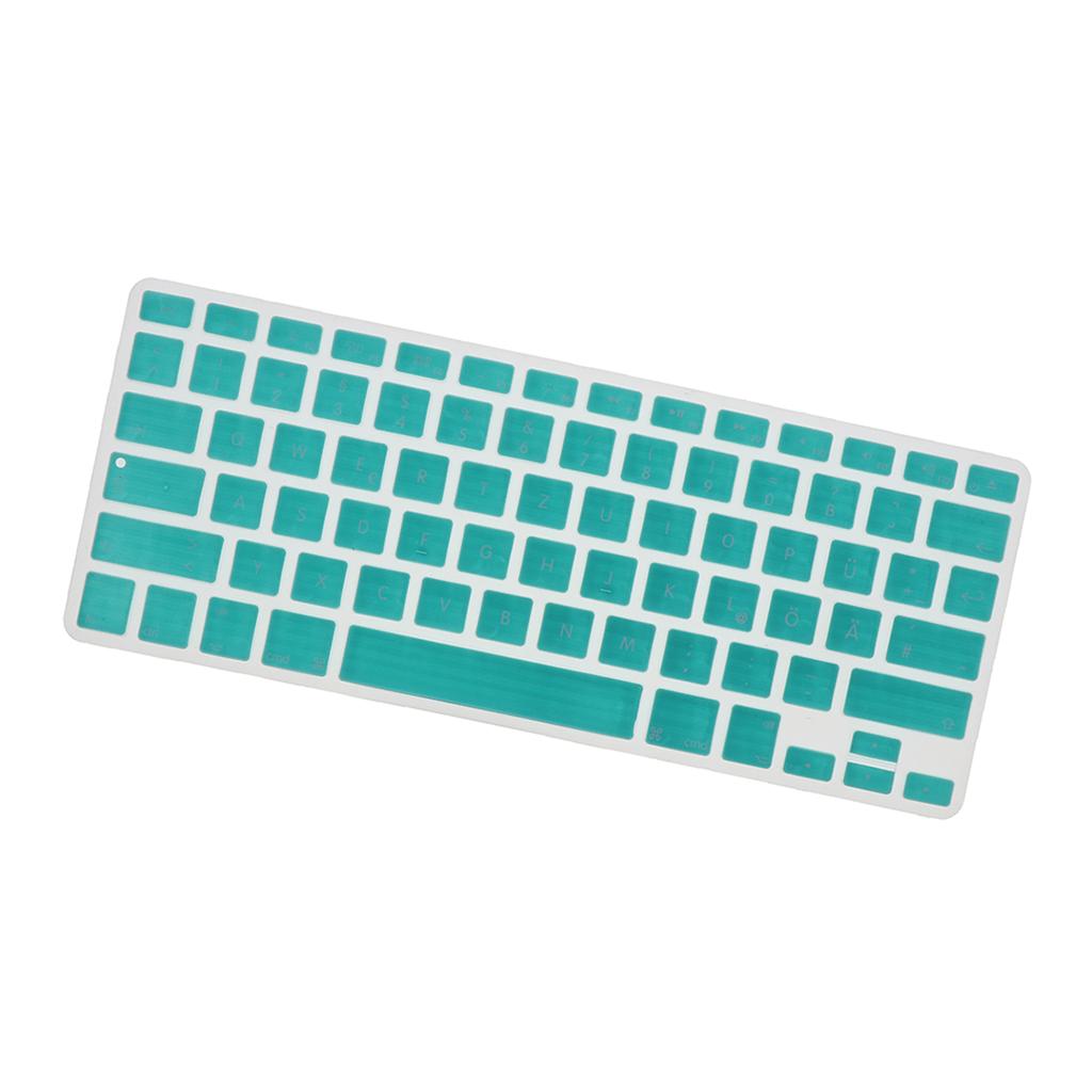 German Phonetic Keyboard Protective Film for 13/15inch Macbook   white blue