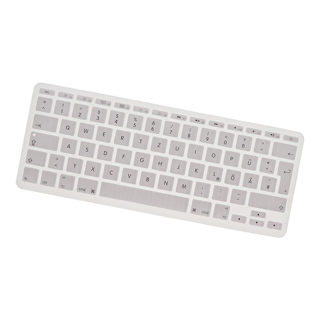 German Phonetic Keyboard Film Cover for European 11inch Macbook white