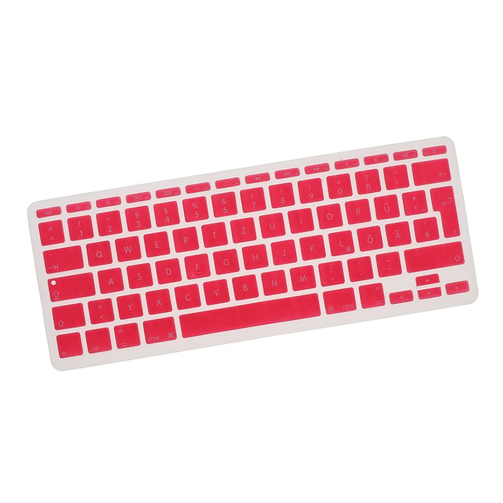 German Phonetic Keyboard Film Cover for European 11inch Macbook pink