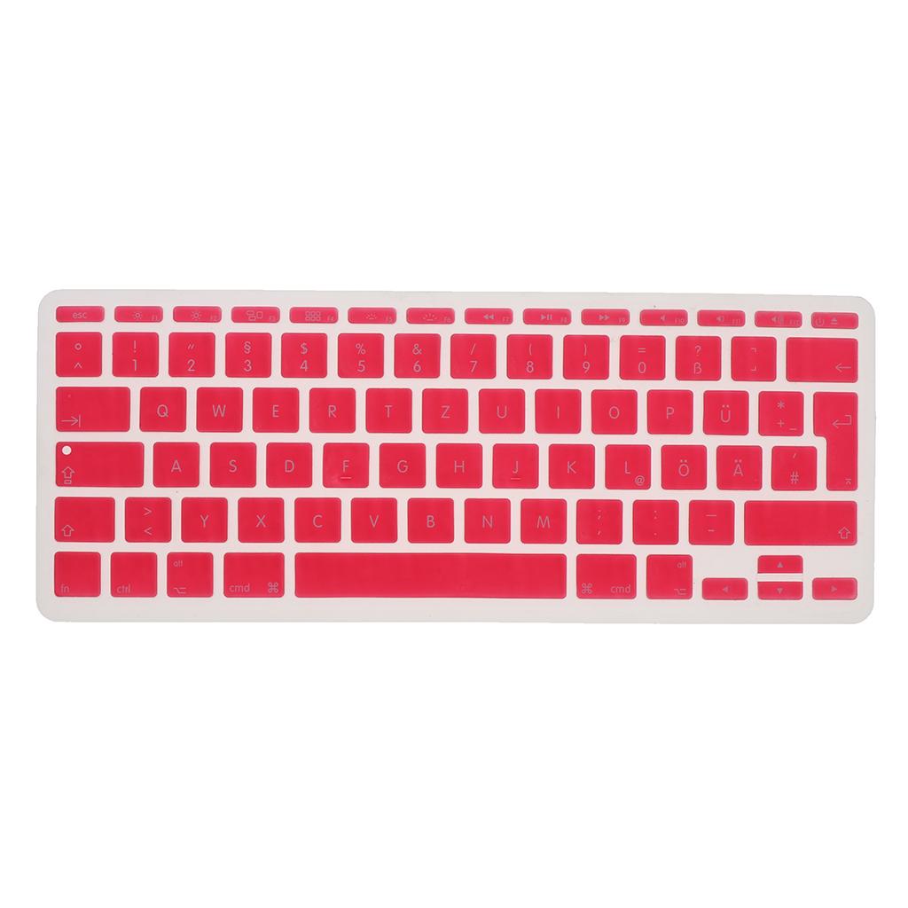 German Phonetic Keyboard Film Cover for European 11inch Macbook pink