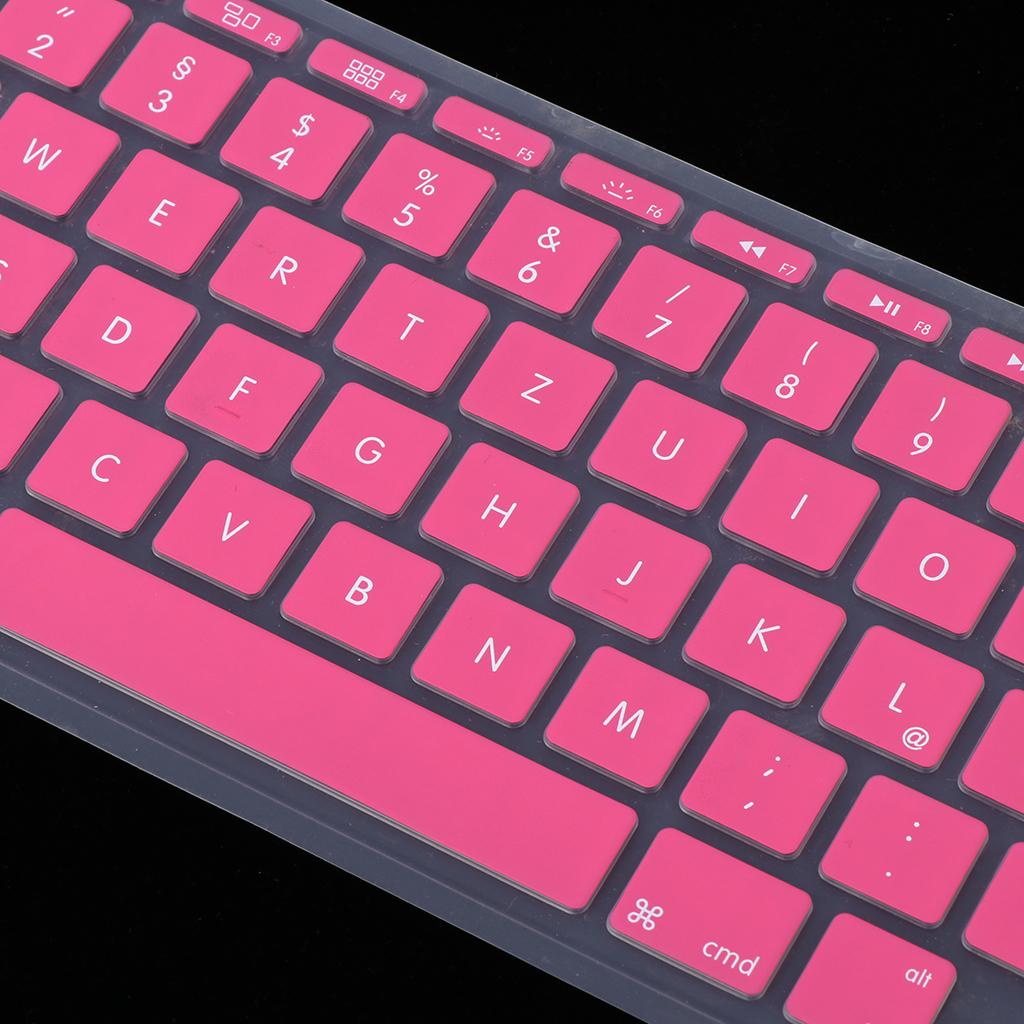 German Phonetic Keyboard Film Cover for European 11inch Macbook pink