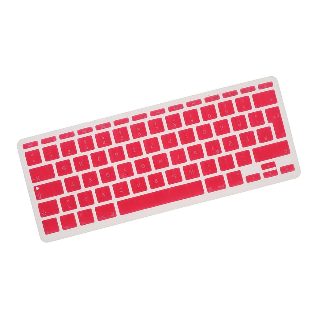 German Phonetic Keyboard Film Cover for European 11inch Macbook pink