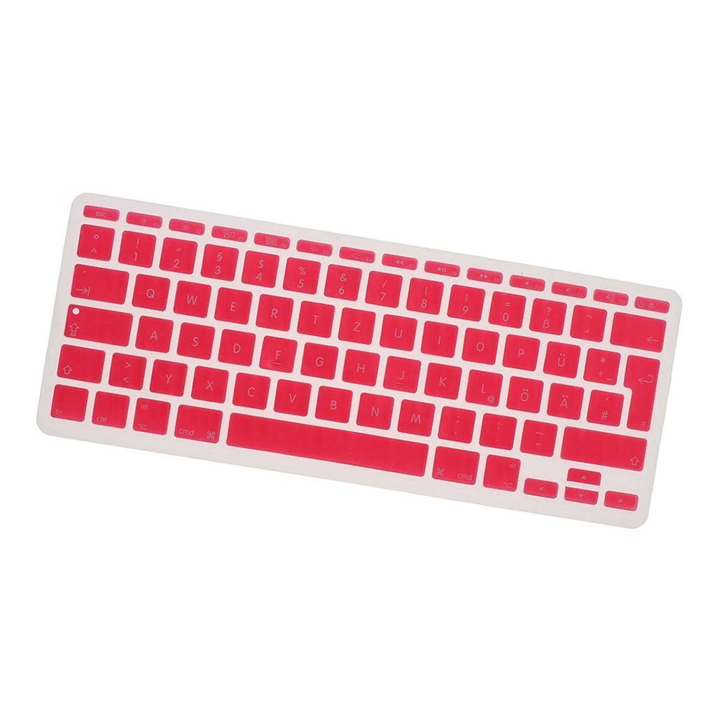 German Phonetic Keyboard Film Cover for European 11inch Macbook pink