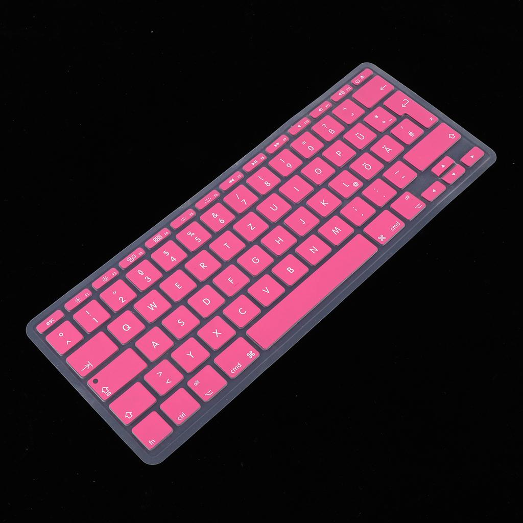 German Phonetic Keyboard Film Cover for European 11inch Macbook pink