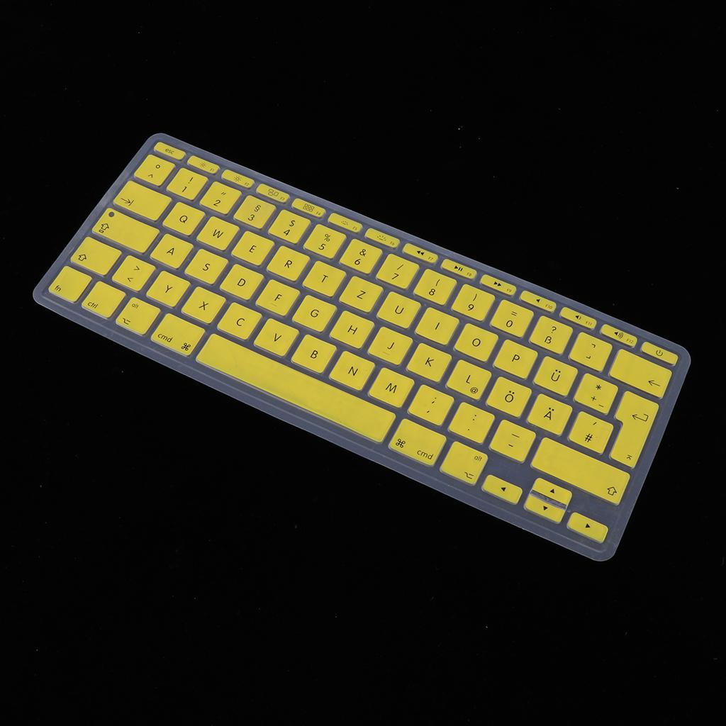 German Phonetic Keyboard Film Cover for European 11inch Macbook yellow