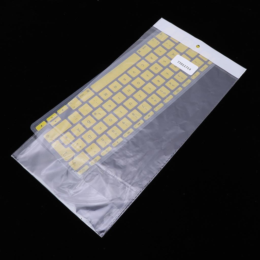 German Phonetic Keyboard Film Cover for European 11inch Macbook yellow