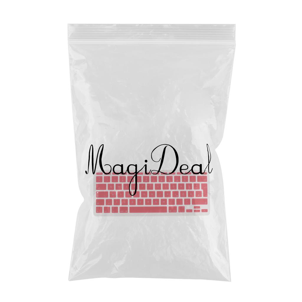 German Phonetic Keyboard Film Cover for European 11inch Macbook red