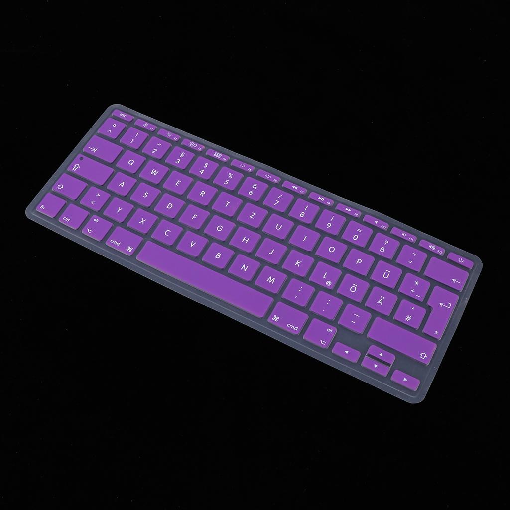 German Phonetic Keyboard Film Cover for European 11inch Macbook purple